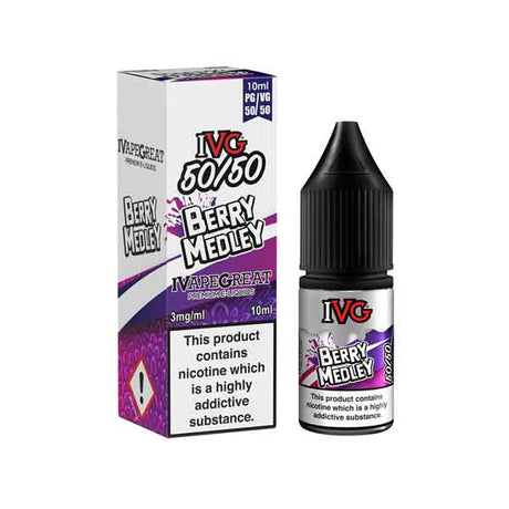 Berry Medley IVG 50/50 E-Liquid Nic Salt 10ml/20mg