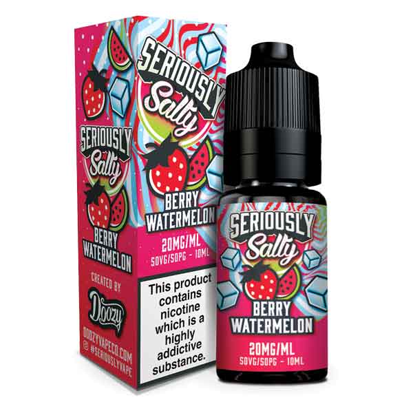 Berry Watermelon Seriously Salty Nic Salt E-Liquid 10ml/20mg