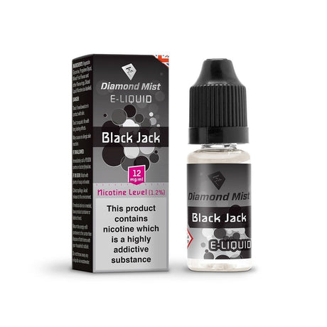 Black Jack Diamond Mist E-Liquid Nic Salt 10ml/20mg