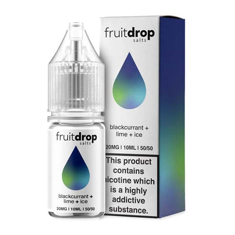 Blackcurrant Lime ICE Fruit Drop nic salt 10ml/20mg