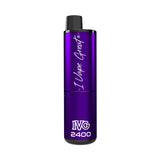 Blackcurrant Menthol ivg 2400 disposable vape 