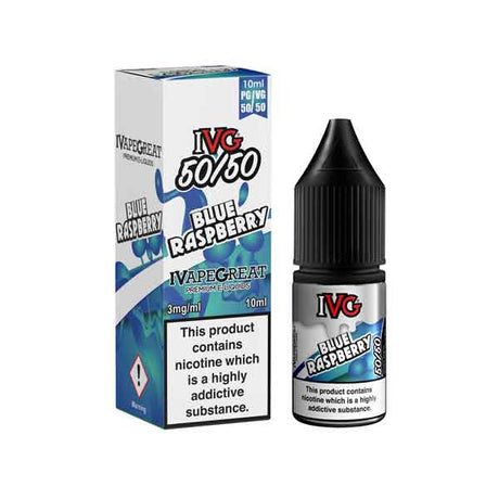 Blue Raspberry IVG  50/50 nic salt e liquid 10ml