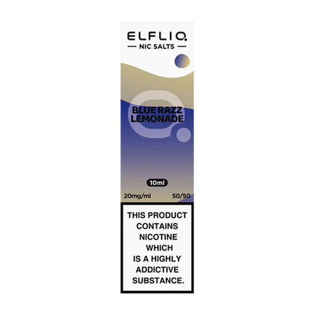 Blue Razz Lemonade elf bar Elfliq nic salts 10ml