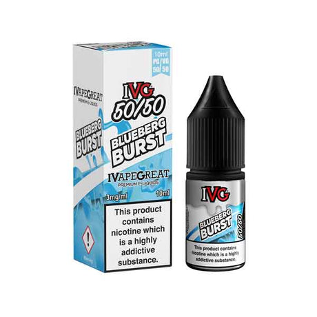 Blueberg Burst ivg vape juice 10ml/3mg