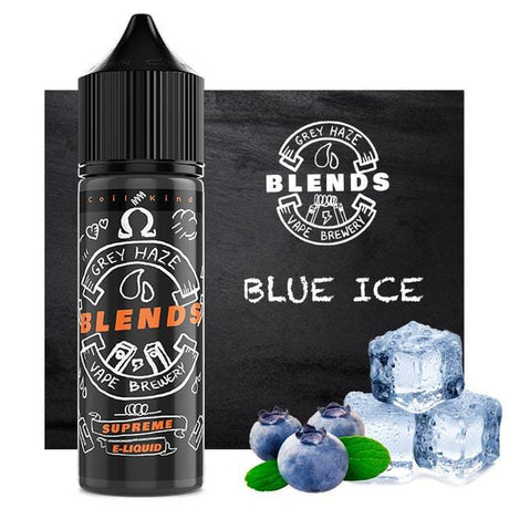 Blueberry Ice Grey Haze Blends Shortfill MaxVG