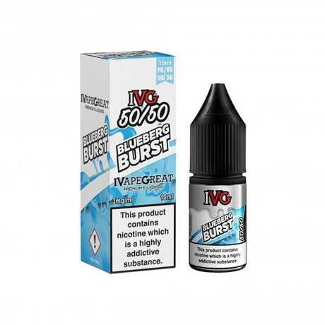 Blueberg Burst IVG Salt E-Liquid 10ml