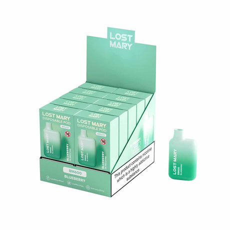 Blueberry lost mary BM600 disposable vape Pack10