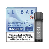 Blueberry Sour Raspberry elf bar elfa pre filled pods