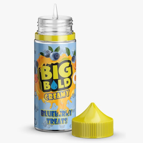 Blueberry Treats Big Bold Creamy shortfill e liquid 100ml 