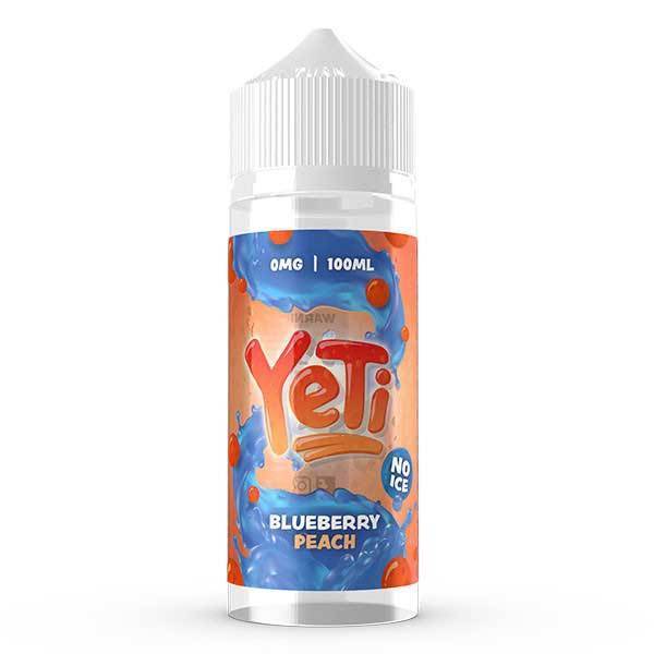 Blueberry Peach Yeti No Ice Shortfill 100ml