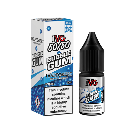 Bubblegum ivg vape juice 50/50 10ml