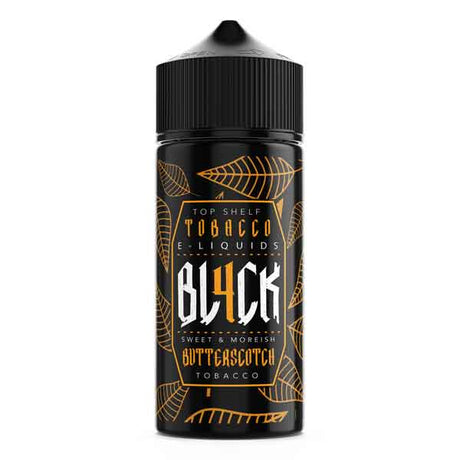 Butterscotch Black shortfill e liquid 100ml