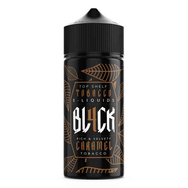 Caramel Black shortfill e liquid 100ml