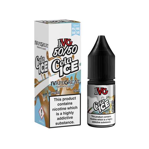 Cola Ice 50/50 E-Liquid by IVG 10ml