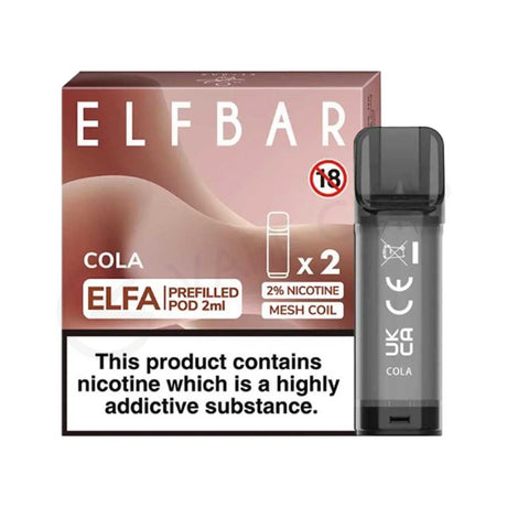 Cola elf bar elfa pre filled pods