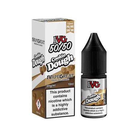 Cookie Dough 50/50 E-Liquid by IVG Dessert 10ml