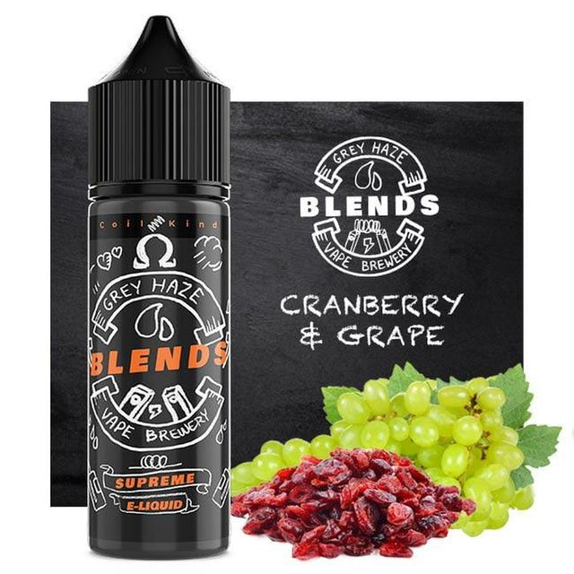 Cranberry Grape - Grey Haze Blends – Short Fill – MaxVG