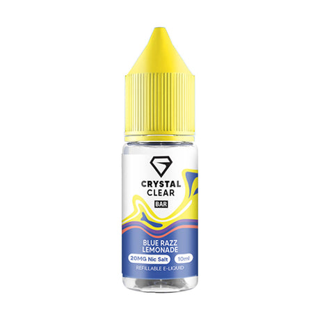 Blue Razz Lemonade crystal clear bar nic salts 10ml/20mg