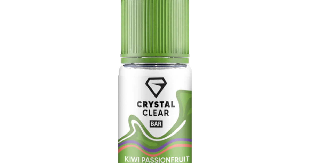 Crystal Clear Bar Nic Salts Kiwi Passionfruit Guava | Grey Haze UK Crystal Clear Bar Nic Salts Kiwi Passionfruit Guava | Grey Haze UK