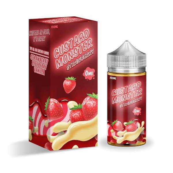 Strawberry by Custard Monster Short Fill 100ml