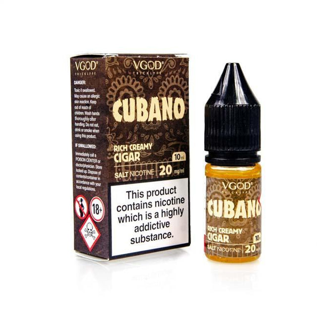 Cubano - VGOD Nic Salt | 10ml eLiquid | Grey Haze UK Cubano - VGOD Nic Salt | 10ml eLiquid | Grey Haze UK