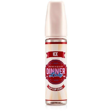 Flip Flop Lychee ICE Shake N’ Vape by Dinner Lady - Short Fill 50ml