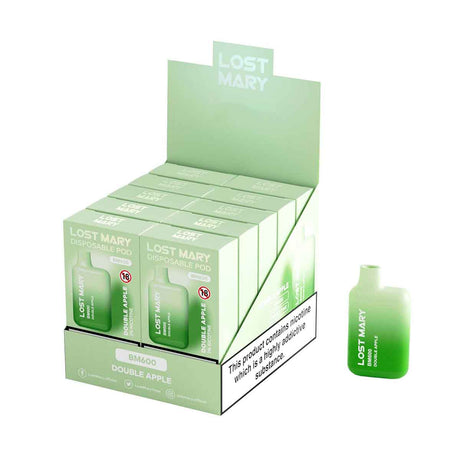 Double Apple lost mary BM600 disposable vape 10pack