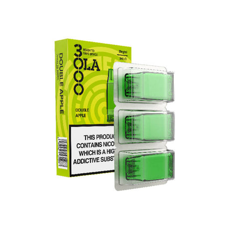 Double Apple Smpo Ola 3000 pre filled vape pods  