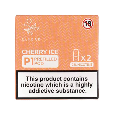 Cherry Ice elf bar Mate 500 pre filled pods P1 