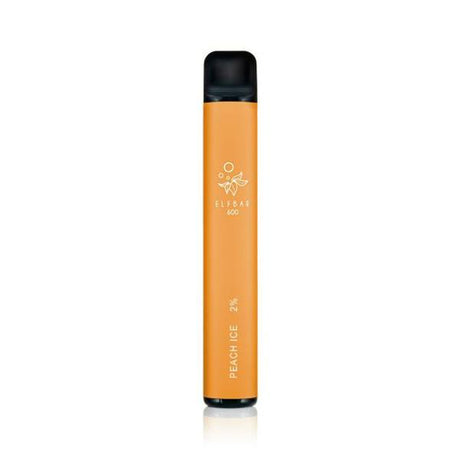 Elf Bar 600 Disposable Vape in Peach Ice Flavour