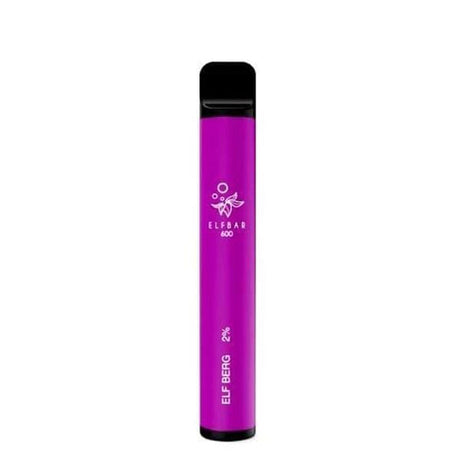 Elf Bar 600 Disposable Vape in Elf Berg Flavour