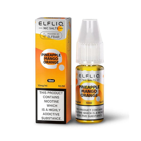 Pineapple Mango Orange elf bar elf liq nic salts 10ml 10mg