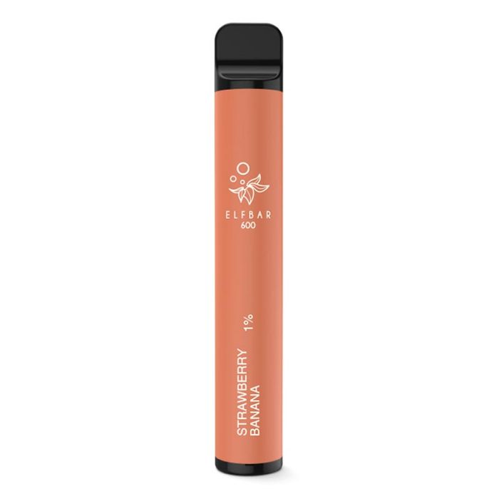 Strawberry Banana elf bar 600 disposable vape