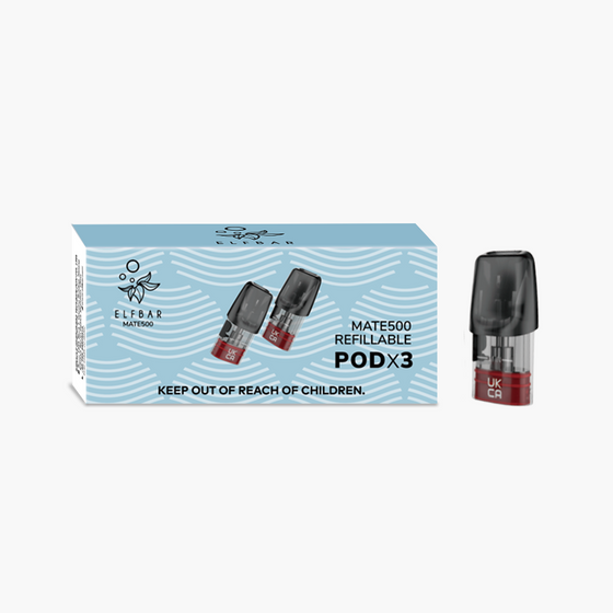 elfbar max pods tauschen Elf Bar Mate 500 P1 Refillable Pods - Pack of 3