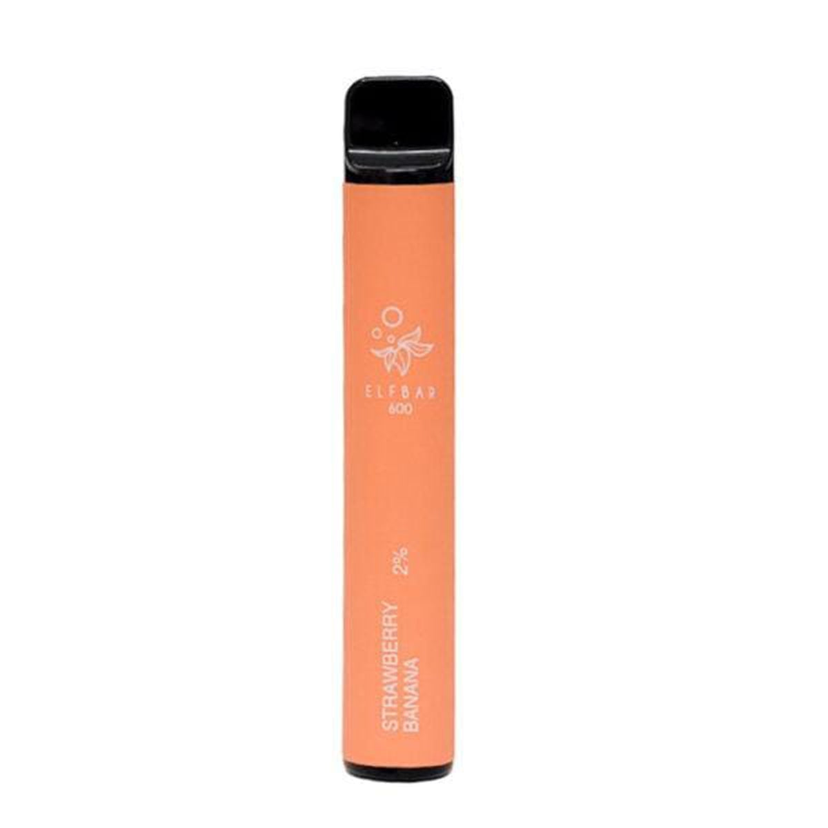 Elf Bar 600 Disposable Vape in Strawberry Banana Flavour