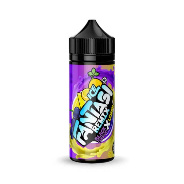 Blackcurrant X Lemon fantasi Ice Remix shortfill e liquid