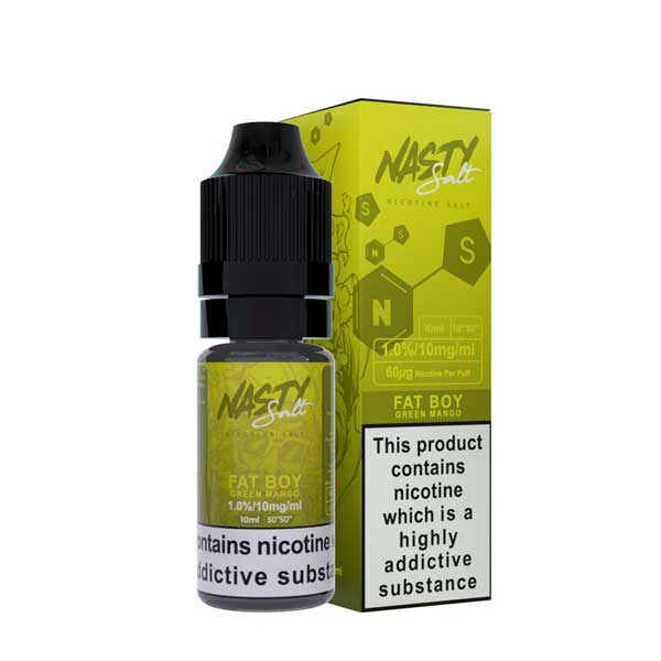 Fat Boy Nasty Salt Eliquid 10ml