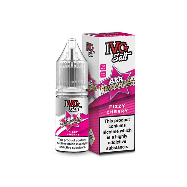 Fizzy Cherry Bar Favourites ivg Salts nic salt 10ml