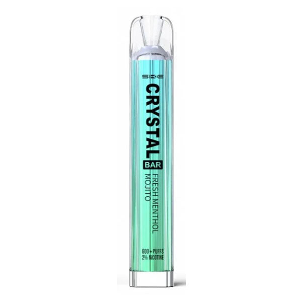 Fresh Menthol Mojito ske crystal bar Original 600 disposable vape