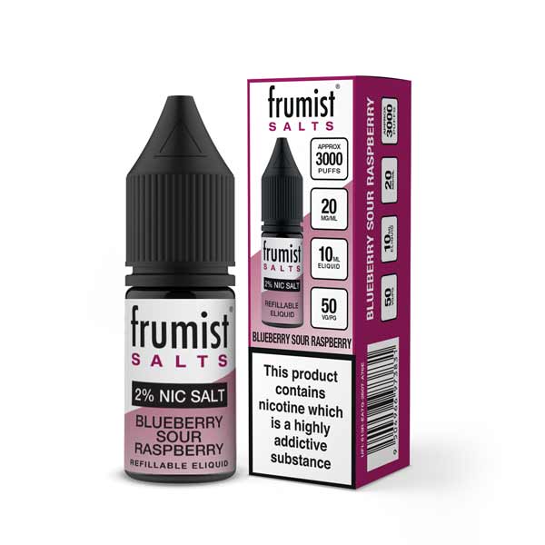 Blueberry Sour Raspberry Frumist nic salts 10ml