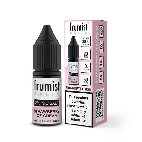 Strawberry Ice Cream Frumist nic salts 10ml