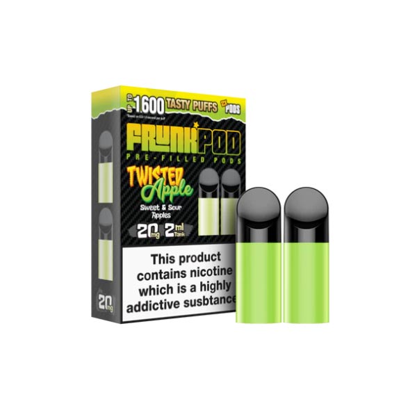 Twisted Apple Frunk pod pre filled pods