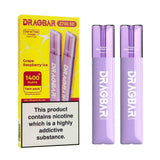 Grape Raspberry Ice Zovoo Dragbar Z700 SE disposable vape 