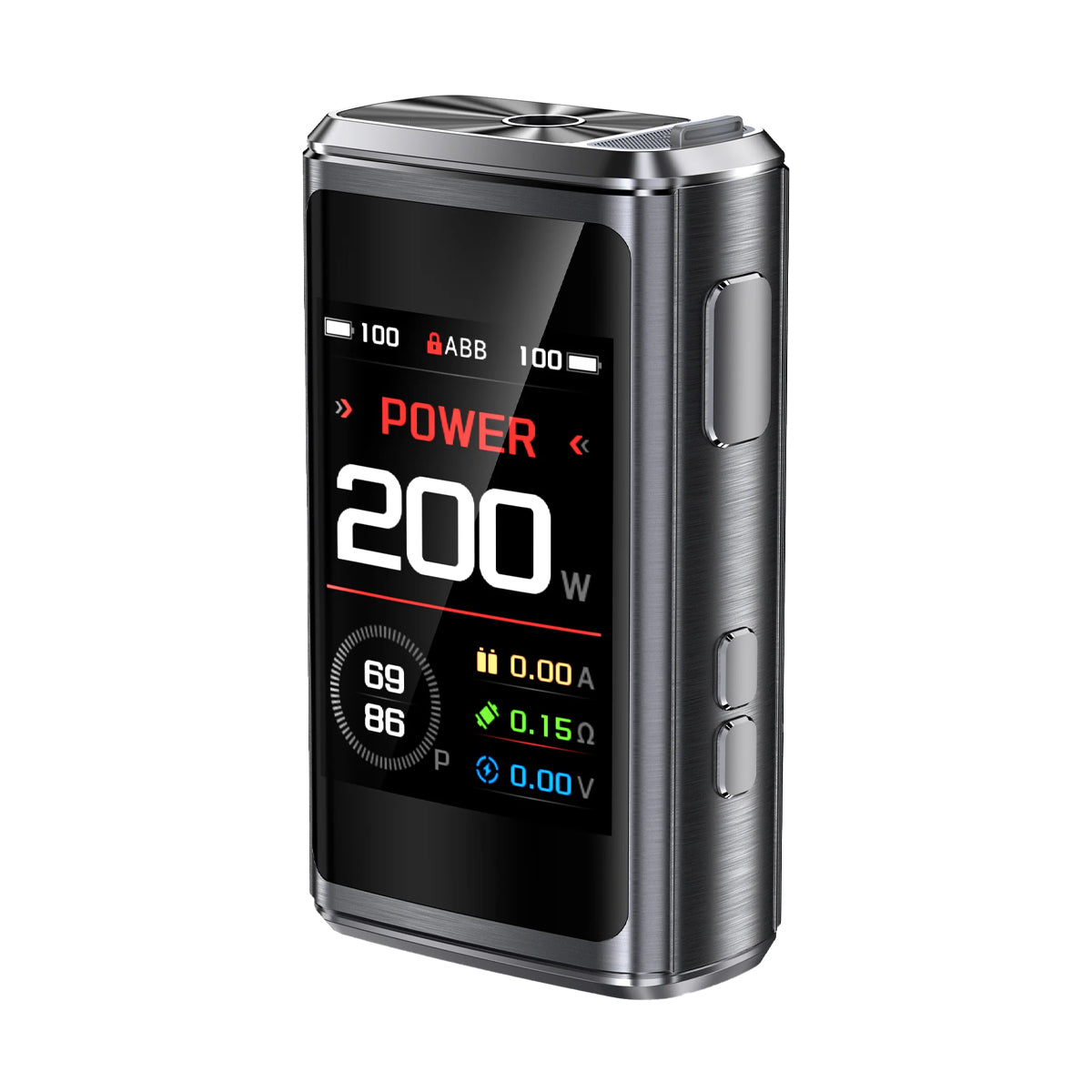 Gunmetal geek vape Z200 Zeus 200 box mod 