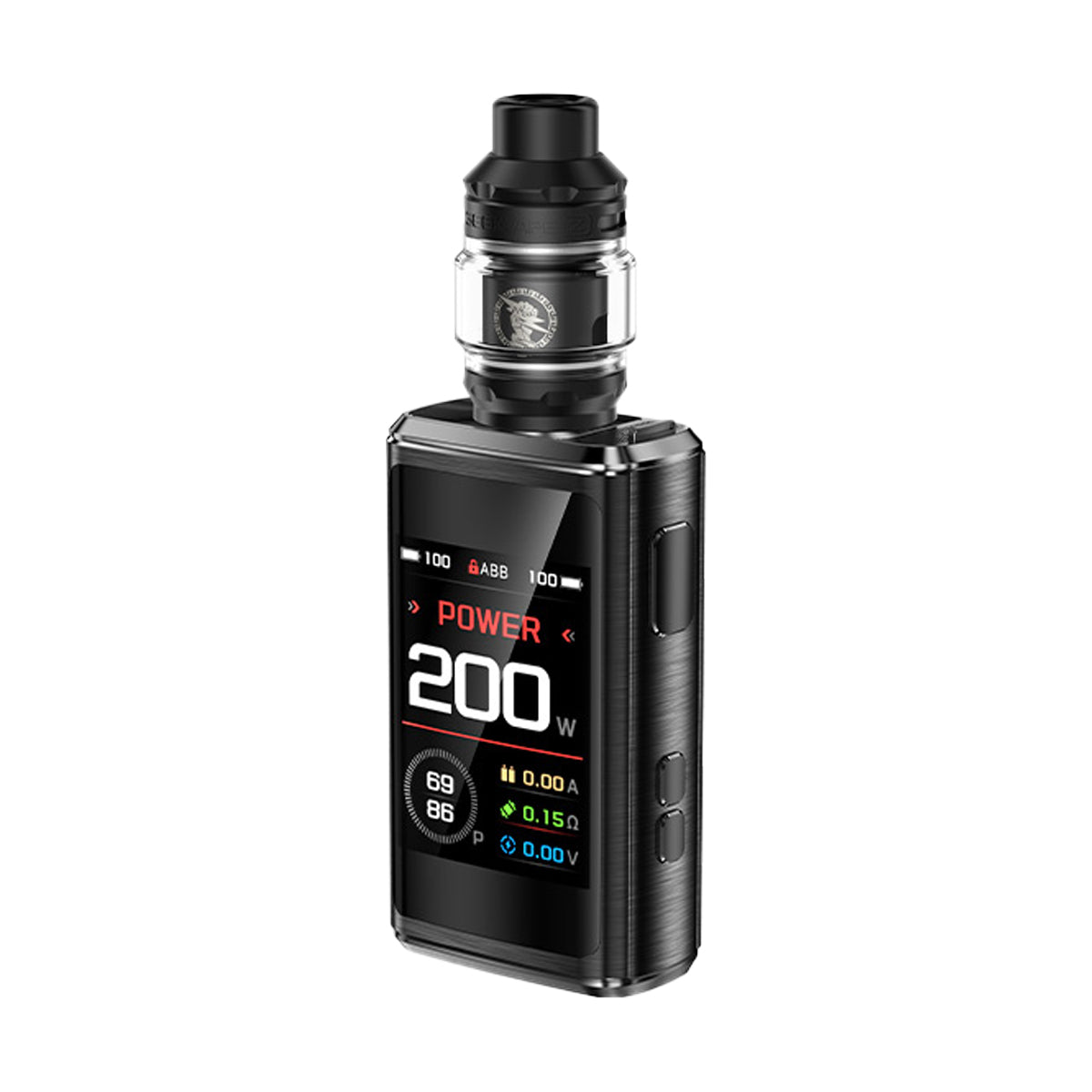 Black geek vape Z200 Zeus 200 vape kit 