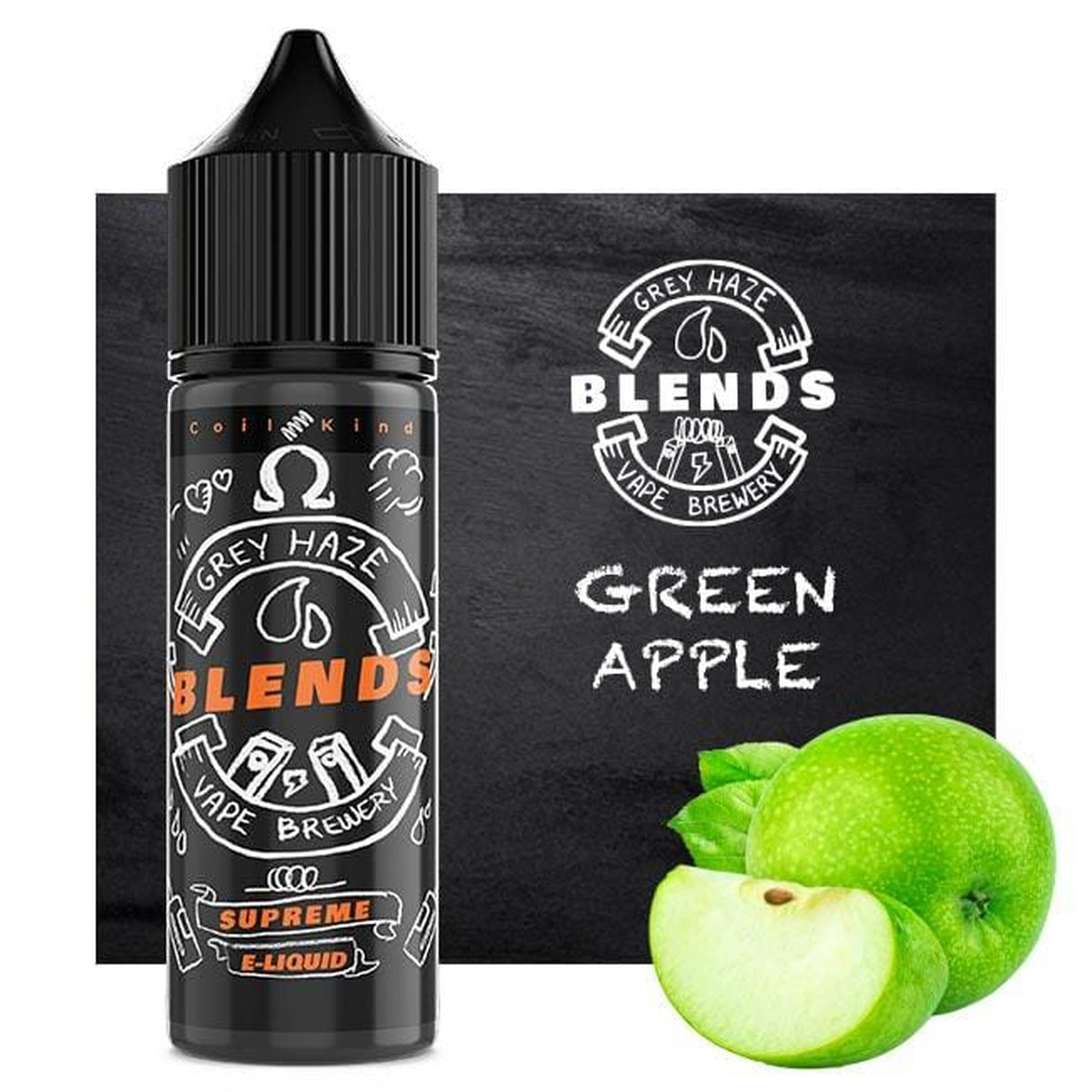 Green Apple - Grey Haze Blends – Short Fill - MaxVG