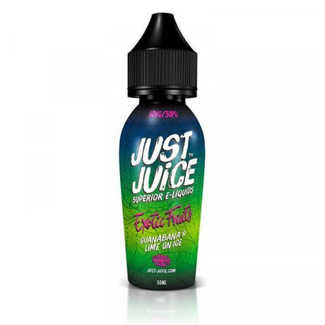 Guanabana & Lime On Ice by Just Juice Exotic Range Short Fill 50ml