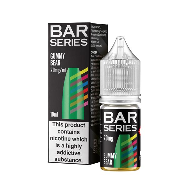 Gummy Bear Nic Salt By Bar Series | Grey Haze UK
