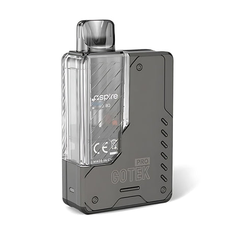 Gunmetal aspire Gotek Pro vape kit