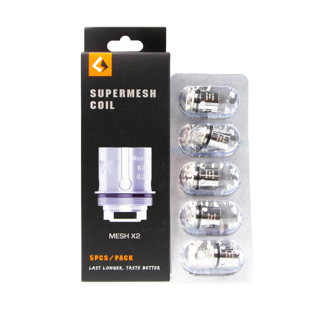 Geek Vape Super Mesh X2 Coils for Aero Mesh / Cerberus Tank 5 Pcs Pack